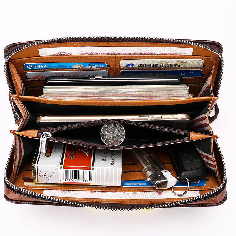 Luxury Male Leather Wallet