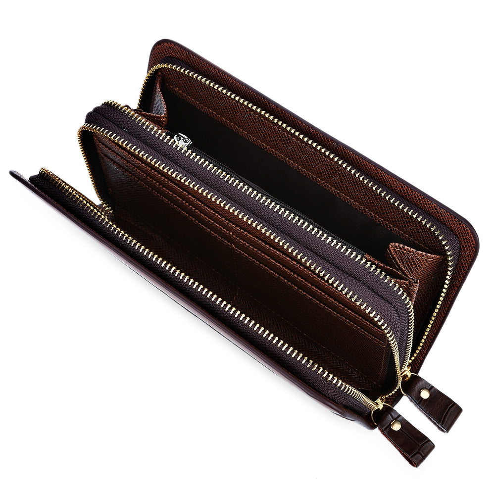 High-Quality Crocodile Pattern Wallet
