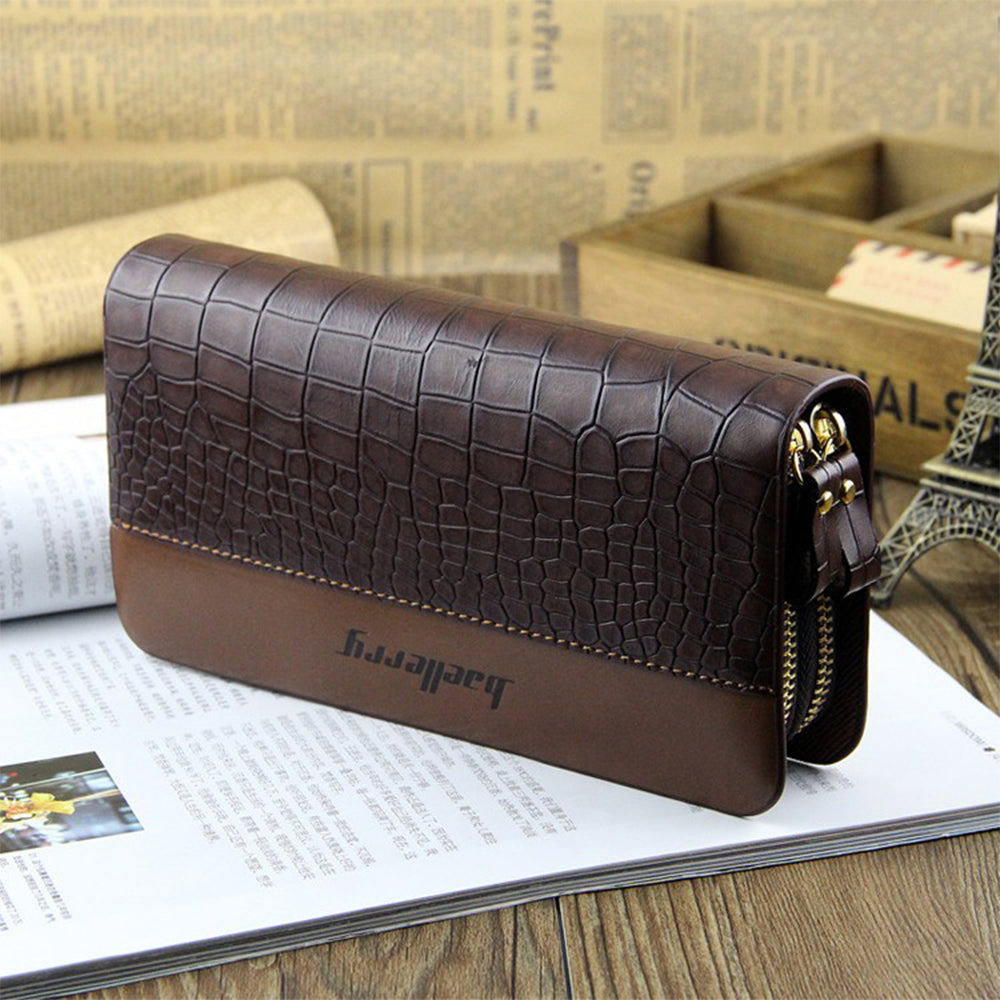 High-Quality Crocodile Pattern Wallet