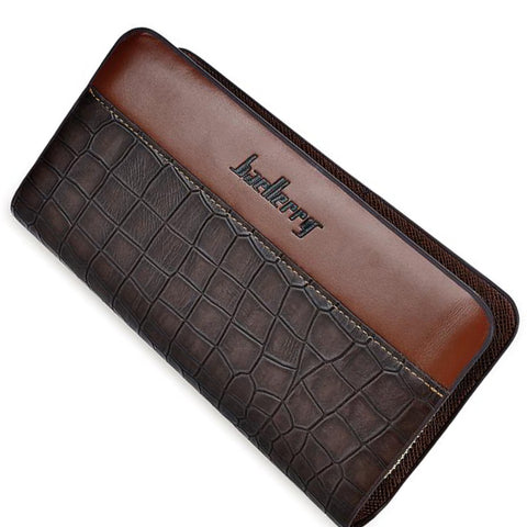 High-Quality Crocodile Pattern Wallet