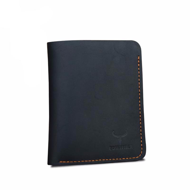 Top Leather Thin Purse