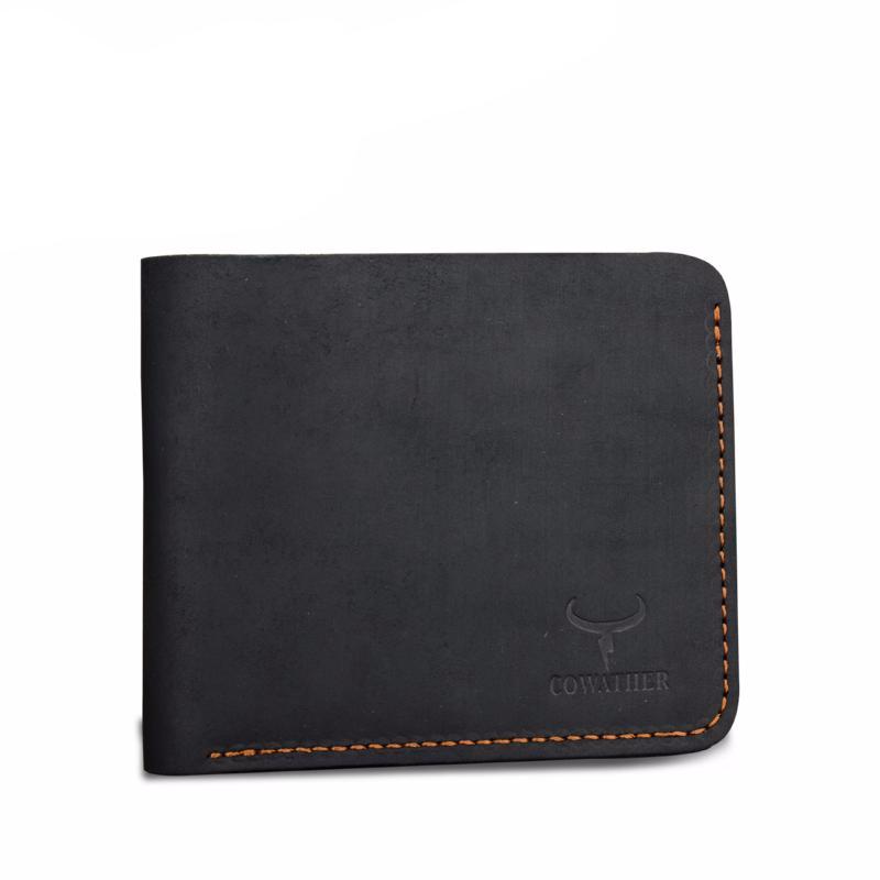 Top Leather Thin Purse