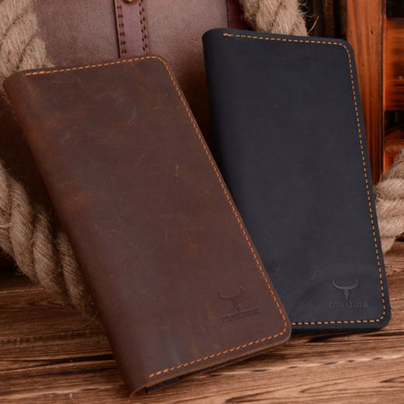 Crazy Horse Leather Wallet