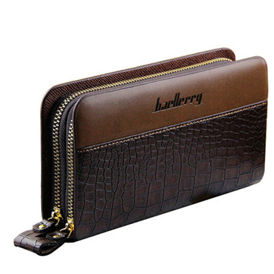 High-Quality Crocodile Pattern Wallet