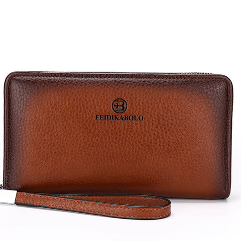 Luxury Male Leather Wallet
